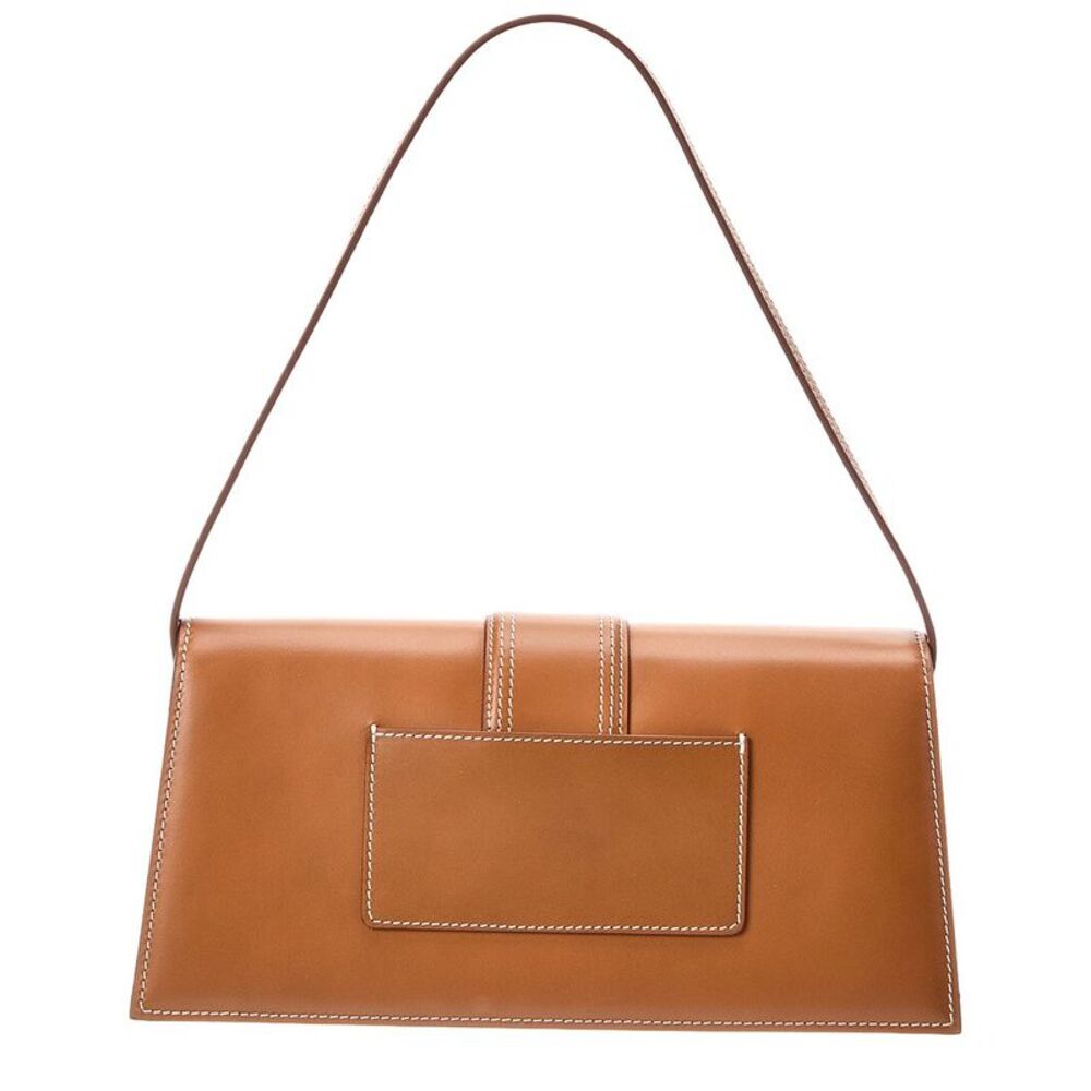Jacquemus The Long Bambino Leather Shoulder Bag, Brown - Picture 2 of 5